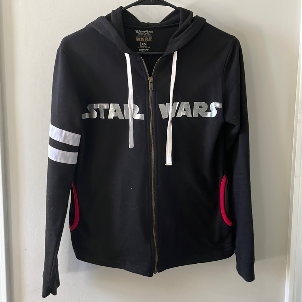 Disney Star WARS zip hoodie xs